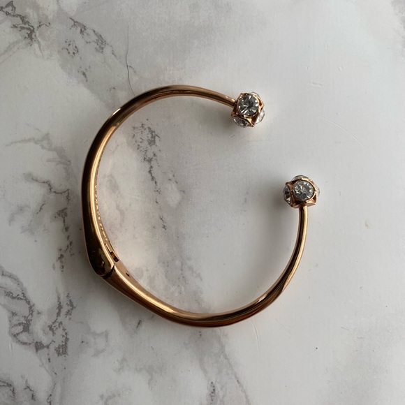 Kate spade lady marmalade open cuff bracelet. Color rose gold . - Picture 6 of 7